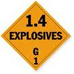 1.4 Explosives Sign