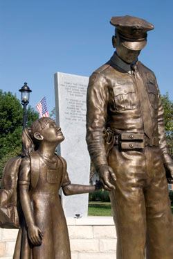Police Memorial Statue